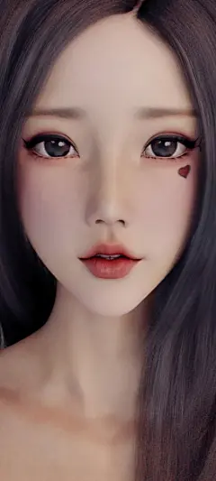 麻匪 长发女孩 全屏手机壁纸