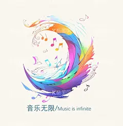 音乐节logo  - 源文件下载【酷图网】音乐标志,音乐节,音乐社团,logo,歌曲标志,歌曲,创意音乐,创意设计,音乐设计