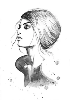 捷克Natalia Turea水彩美女插画(4) - 插画设计 - 设计帝国