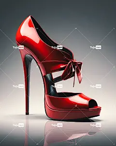 Ai产生的 鞋子 高跟鞋 女鞋 时尚 优雅的 鞋类 女性