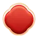 红色复古花形png (11)