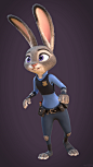 【新提醒】CG模型_动画电影《疯狂动物城》角色小兔子朱迪3D模型下载 - http://www.cgdream.com.cn