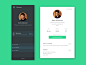 50 User profile page — Design Inspiration : via Muzli