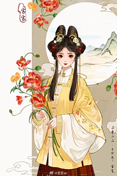 重迭的山采集到动漫女