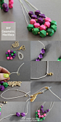 #DIY#Geometric Necklace