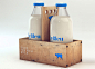Le Bleu Lait牛奶包装 - QQ邮箱 #采集大赛#