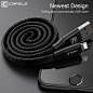 Aliexpress.com: Comprar Cafele 60 cm cable USB para Apple iPhone 5/5S/se/6/6 s/6 plus/7/7 más automático de recogida cable de carga USB para iOS 8 10 negro de cable for fiable proveedores en cafele Official Store