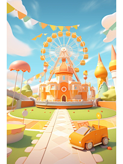 summer♬♪采集到插画场景