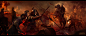 "Blood & Burning" for Total War: Attila, Mariusz Kozik : My freshest work. "Blood & Burning" for Total War: Attila