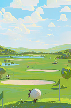 SevenNines采集到插画 × 景