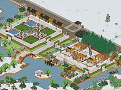 应天城外生产区，兼顾美貌与加成的对称美学 - 小红书