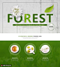 天然食材 绿色健康 环保宣传 绿色生态海报设计PSD tit251t0097w5web网页素材下载-优图-UPPSD