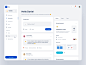 社区聊天工作区Webdeisgn Web应用程序Web UX用户界面产品概述最小的室内设计社区仪表板事件事件卡卡架构应用程序