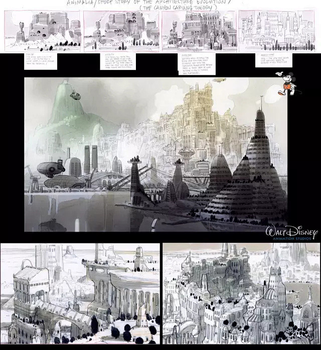 概念设计丨又一波《疯狂动物城》概念欣赏