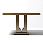 LAURENT DINING TABLE: 