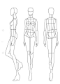 设计人体结构画法