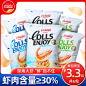 喜盈盈 鲜虾片30%虾肉30g6包 膨化食品虾片