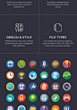 Luchesa Flat Icons : Icon set contains 216 flat icons into different categories: Design, Food, SEO, Web, Strategy, Management, Finance, Money, E-Commerce, Shopping, Christmas & New Year and Others. Perfectly fits for web, iOS, Android. Good choice for
