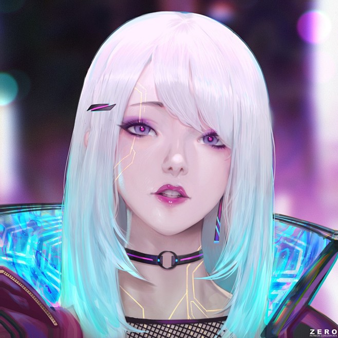 Cyberpunk Portrait o...