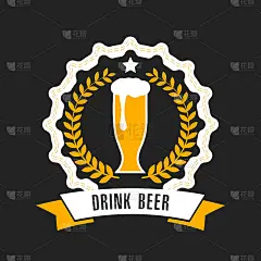 啤酒标识设计模板