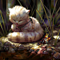 Catsaga Samurai, Jakob Eirich : One of the few exploritory paintings I did for my cat saga project.