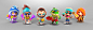 Pool Party Team Minis, DragonFly Studio : Pool Party Team Minis Set we created for Riot Games merchandise, inc.
Our team had a lot of fun to work on this little guys! ^_^

The actual figure can be bought here: 
https://merch.riotgames.com/en_US/product/po