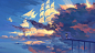 Hanyijie-Sky-Scenery-Ship-Anime-Art.jpg (1920×1080)