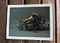A Mechanism of Character Octopus Original Giclee Limited