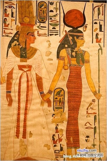 令人惊艳窒息的埃及壁画_社区_牛助网