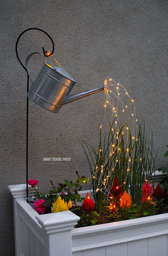 Glowing Watering Can...