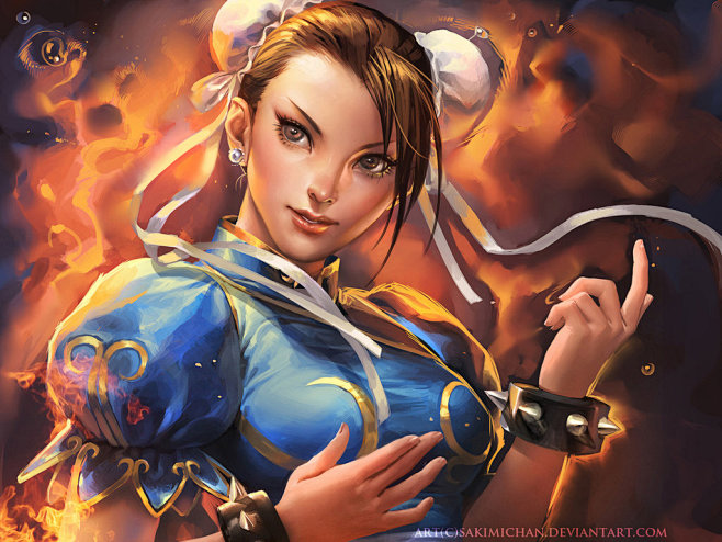 Chun Li by sakimicha...