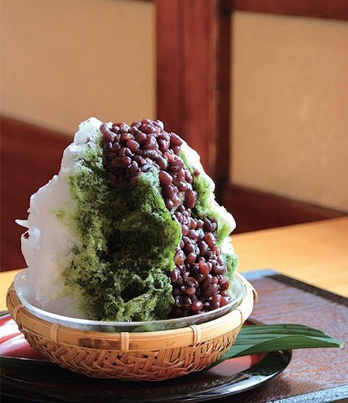 Japanese shaved ice,...