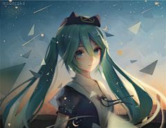 草莓棒棒糖q采集到初音