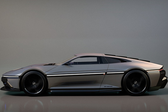 DeLorean DMC-12 rise...