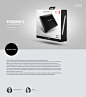 Harman Kardon, Esquire 2, Packaging Design : The following project is the packaging design for The Harman Kardon Esquire 2 portable Bluetooth speaker. Esquire 2 is the centerpiece of master craftsmanship and performance, blending premium materials with th