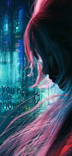 赛博朋克风 手机壁纸
