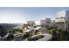 第五立面采集到华汇 M1用地 佛山高新极核创新灯塔社区产业园