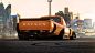 General 1600x887 Khyzyl Saleem car render digital art Datsun widebody orange cars vehicle