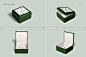 多规格中式实木珠宝首饰盒储物盒封面空白贴图ps样机素材国外设计模板下载_颜格视觉
