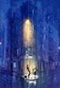 On the corner on B and Vine晚安，好梦。