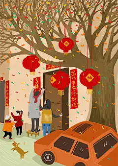 贴春联 - 视觉中国设计师社区
