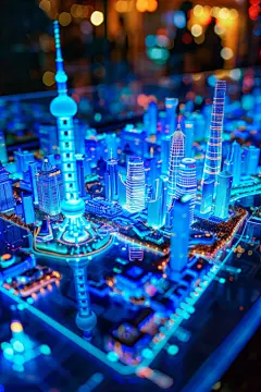 地产楼盘模型地产立体图