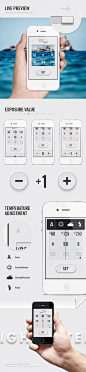 UI / LightMeter App | Designer: Anton Repponen
