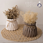 手制良品日式花瓶摆件现代简约创意陶瓷花瓶家居装饰品花插可装水的图片