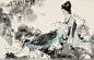 伍启中作品精选集（1） - 云破月来花弄影 - 云破月来花弄影