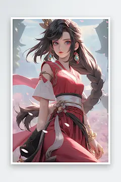 数字艺术AI中国风场景人物42-众图网