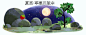 Google doodle里那几块石头的一年，春分、夏至、秋分、冬至，太可爱了！
