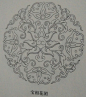 宝相花团