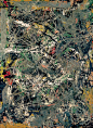 Untitled
艺术家：杰克逊·波洛克
年份：1949
材质：Paper, enamel, and aluminum paint on fiberboard
尺寸：78.5 x 57.5 CM