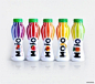 色彩明亮的MOJO酸奶包装设计与结构创意